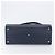 FENDI 2 JOURS Handtasche Leder 2way Navy Silver Auth fm5429A Silber Marineblau - Ansicht 5