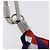 LOUIS VUITTON Bijoux Sac Flags Charm Silk Multicolor MP2485 LV Auth 200403M Multicolore - vista 6