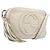 Borsa a tracolla GUCCI in pelle White Gold 308364 Auth 200987V Bianco D'oro