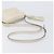 Borsa a tracolla GUCCI in pelle White Gold 308364 Auth 200987V Bianco D'oro - vista 7