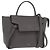 Céline CELINE Borsa Belt Bag Micro Pelle 2 vie Grigio Oro Auth 199385V Marrone D'oro