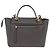 Céline CELINE Borsa Belt Bag Micro Pelle 2 vie Grigio Oro Auth 199385V Marrone D'oro - vista 2