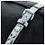 Borsa a tracolla PRADA Nylon Nero Argento Auth 199923SAM - vista 23