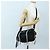 Borsa a tracolla PRADA Nylon Nero Argento Auth 199923SAM - vista 36