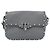 Borsa a tracolla VALENTINO in pelle Gray Blue Auth 202167 Marrone - vista 13
