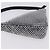 Borsa a mano PRADA Strass Canvas Black Silver Auth 199965M Nero Argento - vista 16