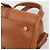 Céline CELINE Doctors Hand Bag Leather Brown Gold Auth 199386A Marrone D'oro - vista 10