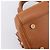Céline CELINE Doctors Hand Bag Leather Brown Gold Auth 199386A Marrone D'oro - vista 14