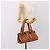 Céline CELINE Doctors Hand Bag Leather Brown Gold Auth 199386A Marrone D'oro - vista 23