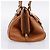 Céline CELINE Doctors Hand Bag Leather Brown Gold Auth 199386A Marrone D'oro - vista 3