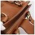 Céline CELINE Doctors Hand Bag Leather Brown Gold Auth 199386A Marrone D'oro - vista 7