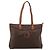 Céline Borsa Tote CELINE Macadam PVC Pelle Marrone Auth 202166 - vista 13