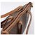 Céline Borsa Tote CELINE Macadam PVC Pelle Marrone Auth 202166 - vista 6