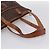 Céline Borsa Tote CELINE Macadam PVC Pelle Marrone Auth 202166 - vista 7