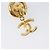 Orecchini CHANEL metallo Gold Tone CC Auth 201011 - vista 17