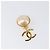 Orecchini CHANEL metallo Gold Tone CC Auth 201011 - vista 2