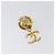 Orecchini CHANEL metallo Gold Tone CC Auth 201011 - vista 6