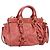 Borsa a mano Miu Miu Vitello Luxe in pelle 2way Rosa Oro Auth 199481M D'oro
