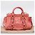Borsa a mano Miu Miu Vitello Luxe in pelle 2way Rosa Oro Auth 199481M D'oro - vista 12