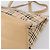 Borsa Tote Burberrys Nova Check Canvas Beige Silver Auth 202251A Argento - vista 15