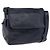 Borsa a tracolla LOEWE in pelle blu navy e tono oro Auth 202262