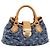 LOUIS VUITTON Monogram Denim Preity Hand Bag Blue M95020 LV Auth 200840SAV - vista 13