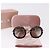 Gafas de sol Miu Miu plástico Brown Auth 200100M Castaño - vista 12