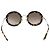 Gafas de sol Miu Miu plástico Brown Auth 200100M Castaño - vista 2