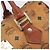 MCM Vicetos Logogram Handtasche PVC Leather Brown Gold Auth bs36972 Braun Golden - Ansicht 10