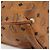 MCM Vicetos Logogram Handtasche PVC Leather Brown Gold Auth bs36972 Braun Golden - Ansicht 16
