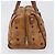 MCM Vicetos Logogram Handtasche PVC Leather Brown Gold Auth bs36972 Braun Golden - Ansicht 3