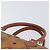 MCM Vicetos Logogram Handtasche PVC Leather Brown Gold Auth bs36972 Braun Golden - Ansicht 8