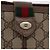 Borsa GUCCI GG Supreme Web Sherry Line PVC Beige Gold 10 02 037 Auth ka5946 D'oro - vista 17