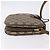 Borsa GUCCI GG Supreme Web Sherry Line PVC Beige Gold 10 02 037 Auth ka5946 D'oro - vista 3