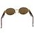 Occhiali da sole Gianni Versace Plastica Brown Gold Auth bs36896 Marrone D'oro - vista 3
