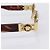 Occhiali da sole Gianni Versace Plastica Brown Gold Auth bs36896 Marrone D'oro - vista 5