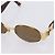 Occhiali da sole Gianni Versace Plastica Brown Gold Auth bs36896 Marrone D'oro - vista 9
