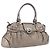 Borsa Salvatore Ferragamo Gancini in pelle Oro Argento Auth 200055A D'oro