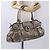 Borsa Salvatore Ferragamo Gancini in pelle Oro Argento Auth 200055A D'oro - vista 23