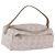 CHANEL New Travel Line Beauty Case Nylon Beige CC Auth 199997A