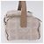 CHANEL New Travel Line Beauty Case Nylon Beige CC Auth 199997A - vista 3