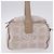 CHANEL New Travel Line Beauty Case Nylon Beige CC Auth 199997A - vista 4