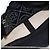 Borsa a tracolla CHANEL Camelia in pelle Bianco Nero CC Auth 200364SAM - vista 10