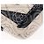 Borsa a tracolla CHANEL Camelia in pelle Bianco Nero CC Auth 200364SAM - vista 17