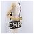 Borsa a tracolla CHANEL Camelia in pelle Bianco Nero CC Auth 200364SAM - vista 26