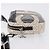Borsa a tracolla CHANEL Camelia in pelle Bianco Nero CC Auth 200364SAM - vista 4