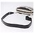 Borsa a tracolla CHANEL Camelia in pelle Bianco Nero CC Auth 200364SAM - vista 7