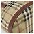 Borsa Tote BURBERRY Nova Check PVC Beige Gold Auth ka6030 D'oro - vista 16