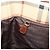 Borsa Tote BURBERRY Nova Check PVC Beige Gold Auth ka6030 D'oro - vista 19