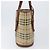 Borsa Tote BURBERRY Nova Check PVC Beige Gold Auth ka6030 D'oro - vista 3